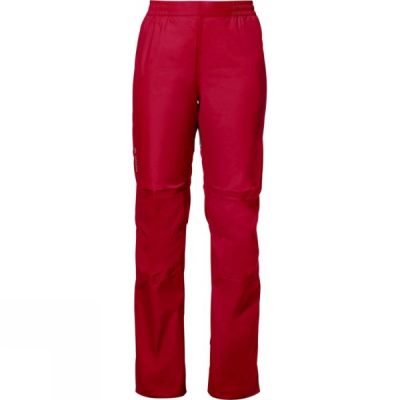 Pantalones Vaude Drop II Mujer Rojas - Chile JPA758439